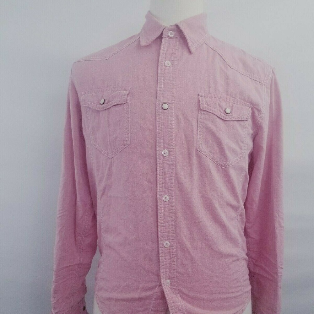 Zara Man Young Men’s Button Down Long Sleeve Shirt